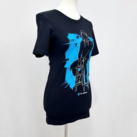 Ed Sheeran Divide Tour Black Graphic Tee Shirt - Picture 10 of 16